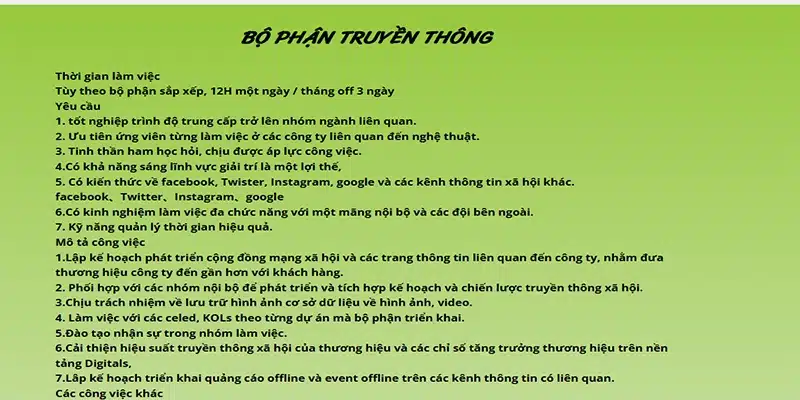 Quy trình tuyển dụng chuyên nghiệp